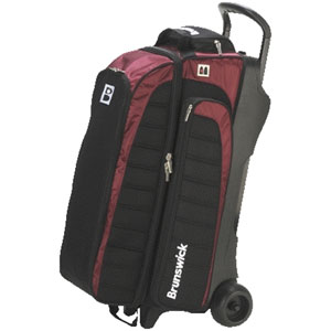 Pro Players Triple Roller Black/Burgundy