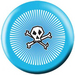 OTB Baby Blue Punk Skulls Image